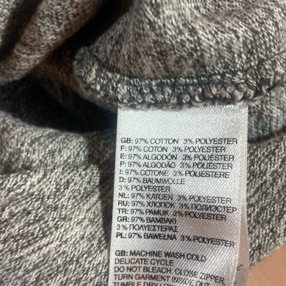 The North Face Men’s Size Small Heather Gray Long Sleeve Crew Neck Sweatshirt XL - Picture 5 of 5